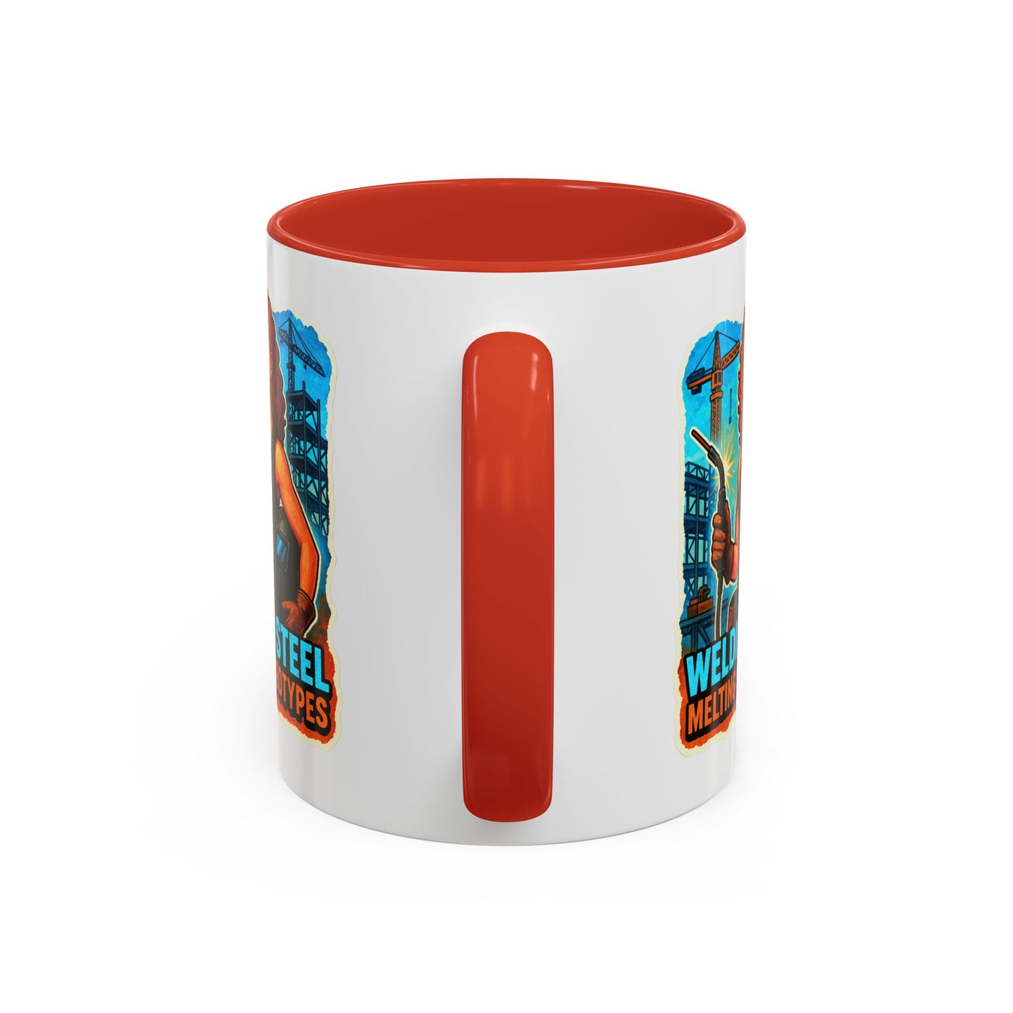 Welding Steel Melting Stereotypes Mug