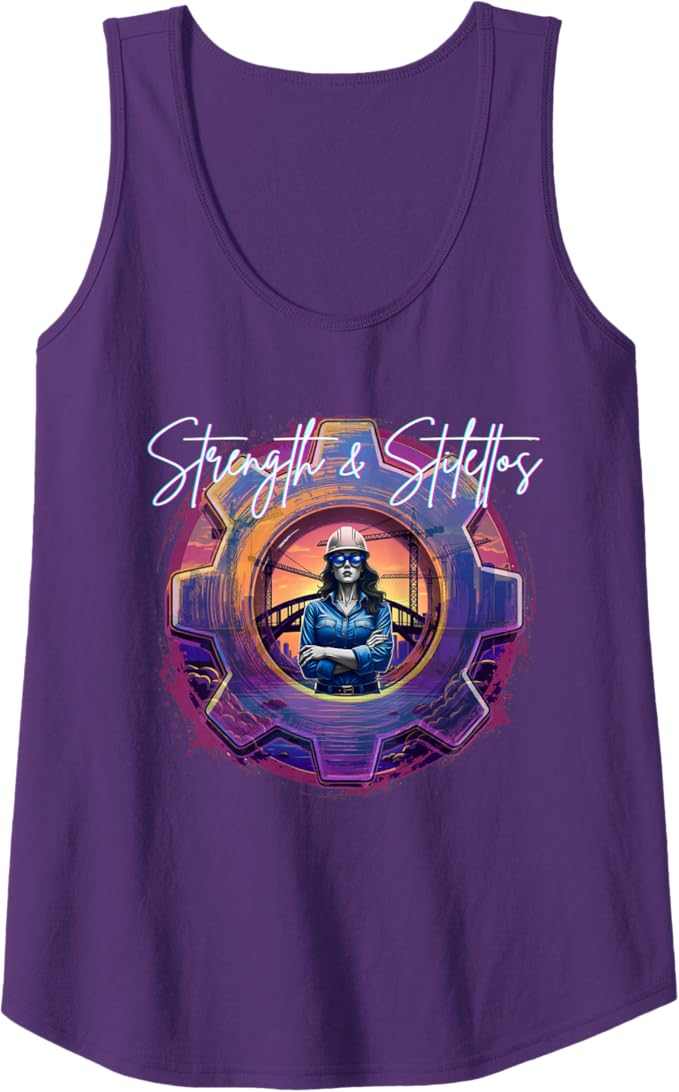 Tank Top (Amazon Spain) - Fuerza y tacones de aguja Camiseta sin Mangas