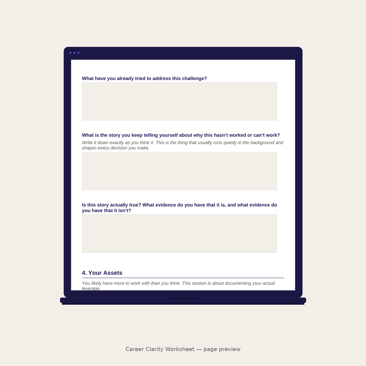Career Clarity Worksheet