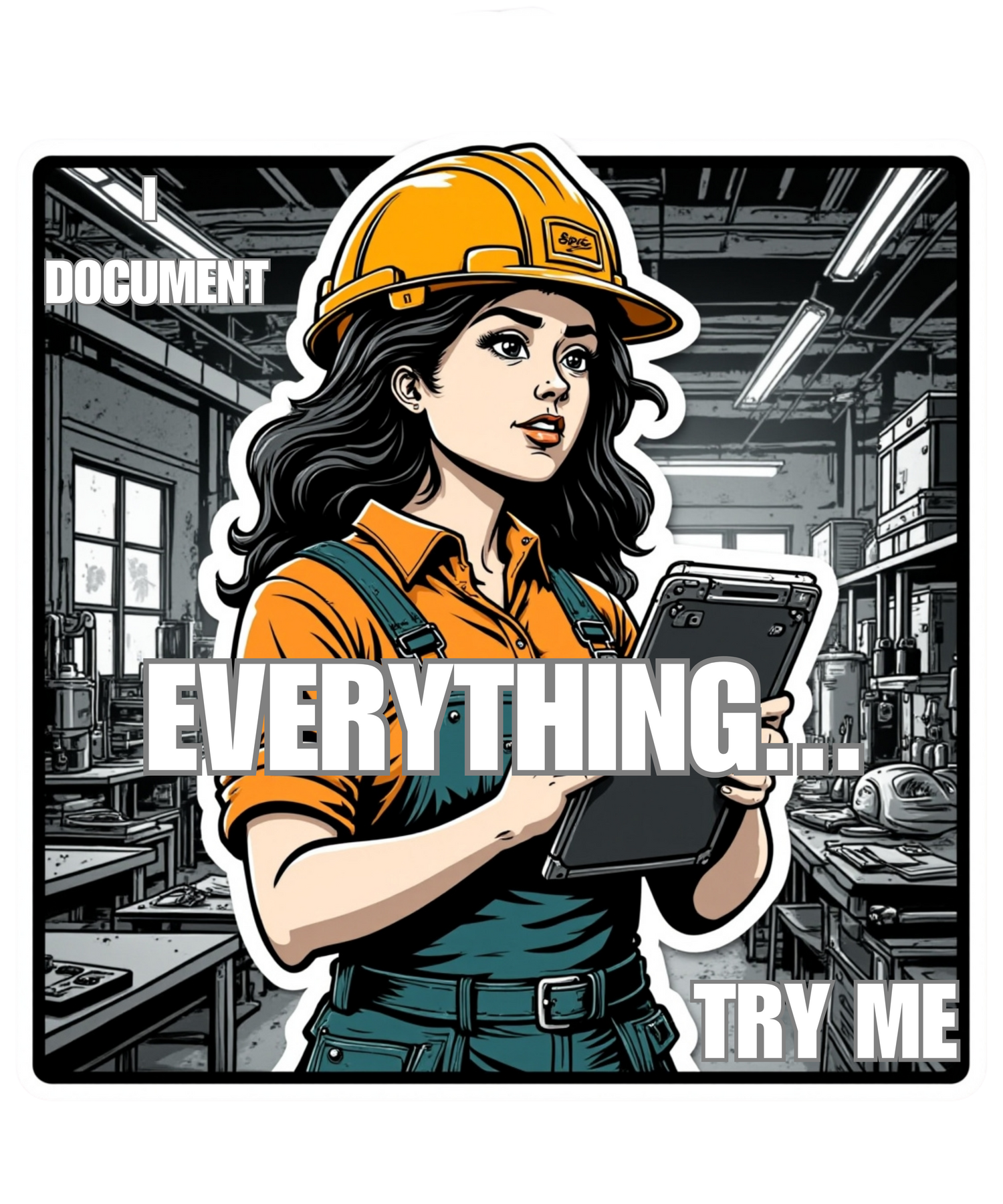 I Document Everything Try Me