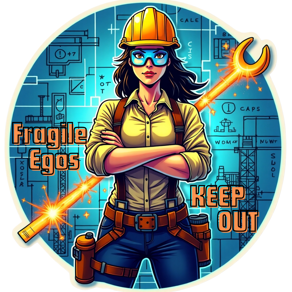 Fragile Egos Keep Out