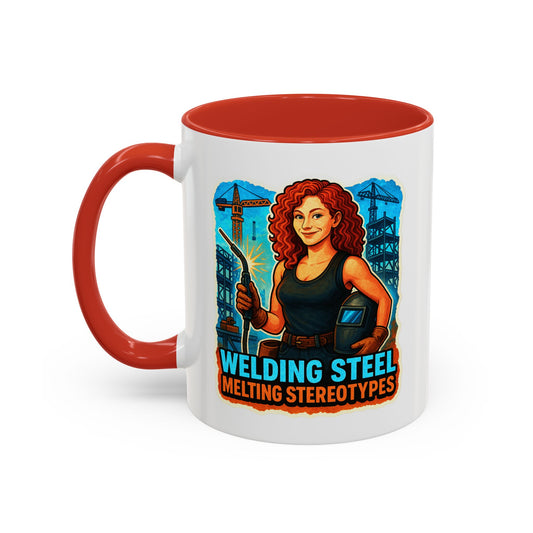 Welding Steel Melting Stereotypes Mug