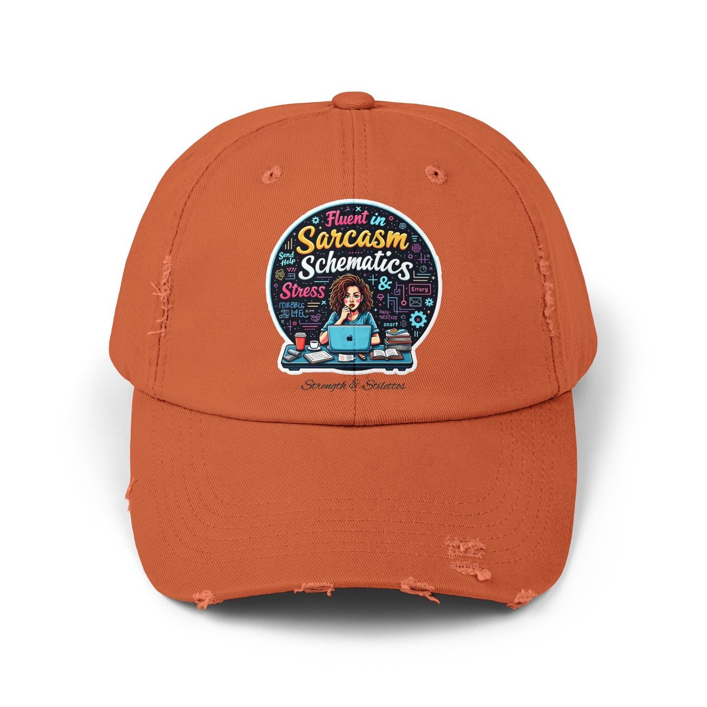 Fluent in Sarcasm Schematics and Stress Cap
