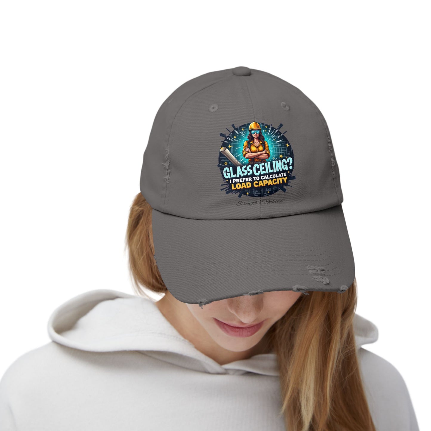 Glass Ceiling? I Prefer to Calculate Load Capacity Cap | Structural Engineer Hat