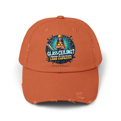 Glass Ceiling? I Prefer to Calculate Load Capacity Cap | Structural Engineer Hat