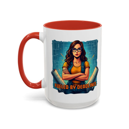 Fueled by Deadlines Mug