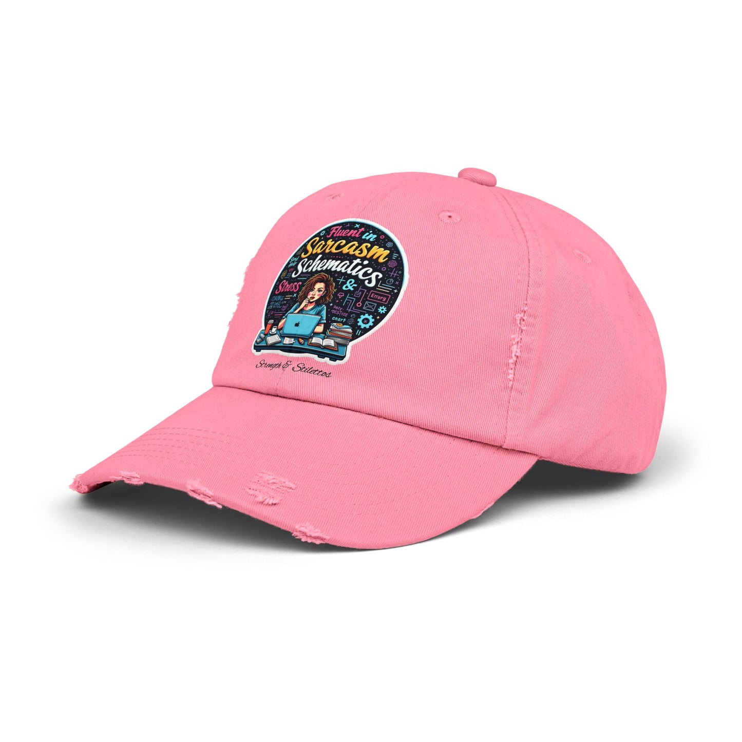 Fluent in Sarcasm Schematics and Stress Cap