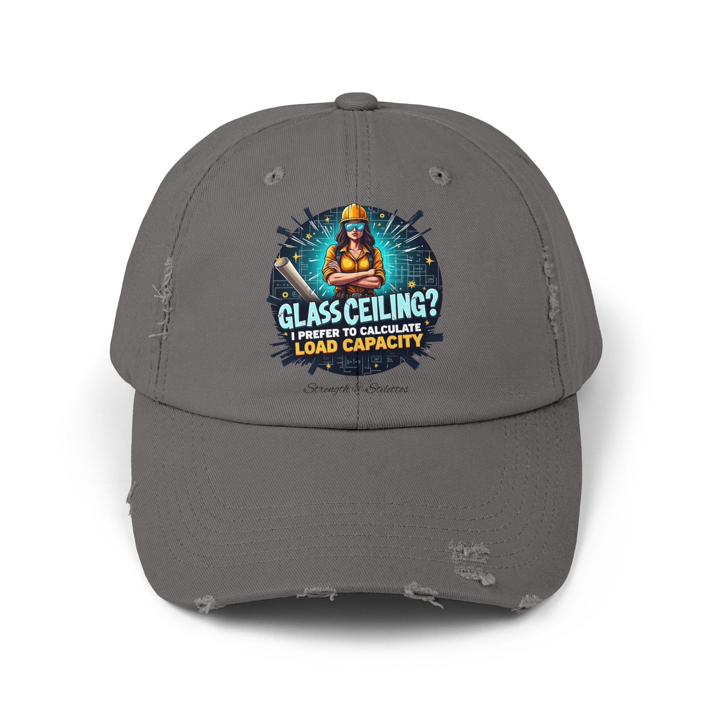 Glass Ceiling? I Prefer to Calculate Load Capacity Cap | Structural Engineer Hat