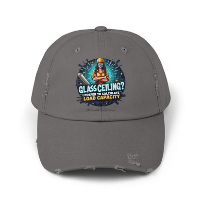Glass Ceiling? I Prefer to Calculate Load Capacity Cap | Structural Engineer Hat