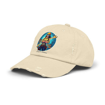 Female Mechanic Wrench Graphic Cap