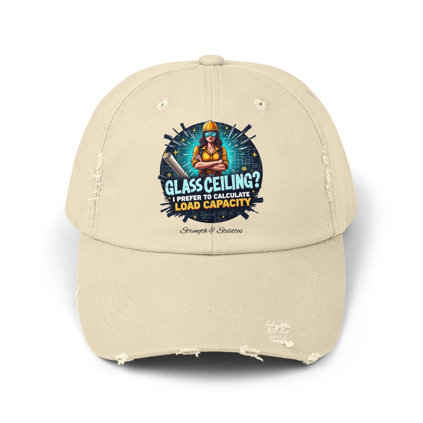 Glass Ceiling? I Prefer to Calculate Load Capacity Cap | Structural Engineer Hat
