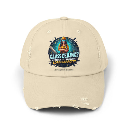 Glass Ceiling? I Prefer to Calculate Load Capacity Cap | Structural Engineer Hat