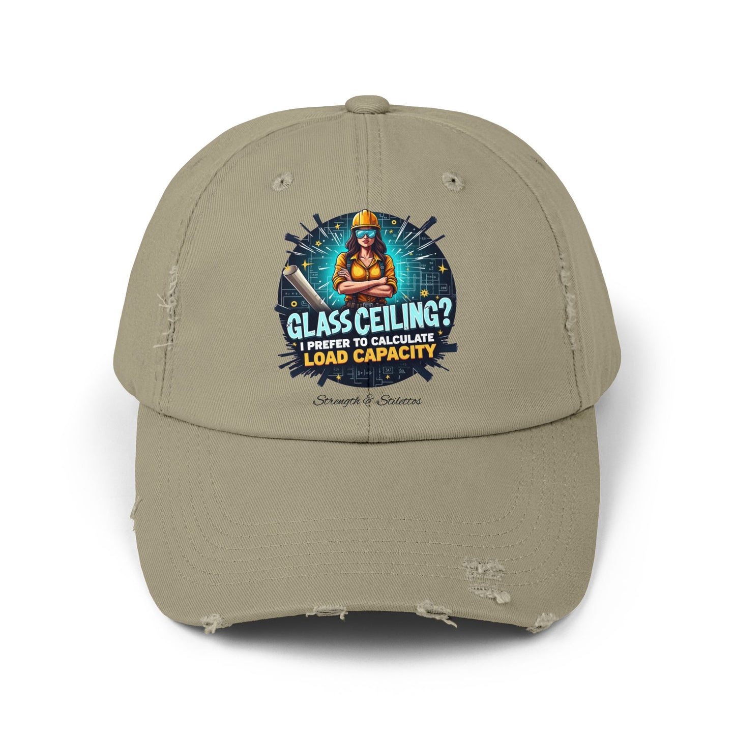 Glass Ceiling? I Prefer to Calculate Load Capacity Cap | Structural Engineer Hat