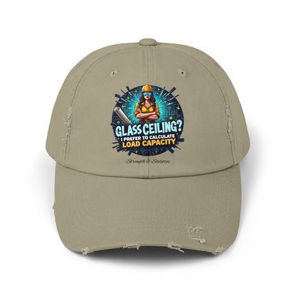 Glass Ceiling? I Prefer to Calculate Load Capacity Cap | Structural Engineer Hat