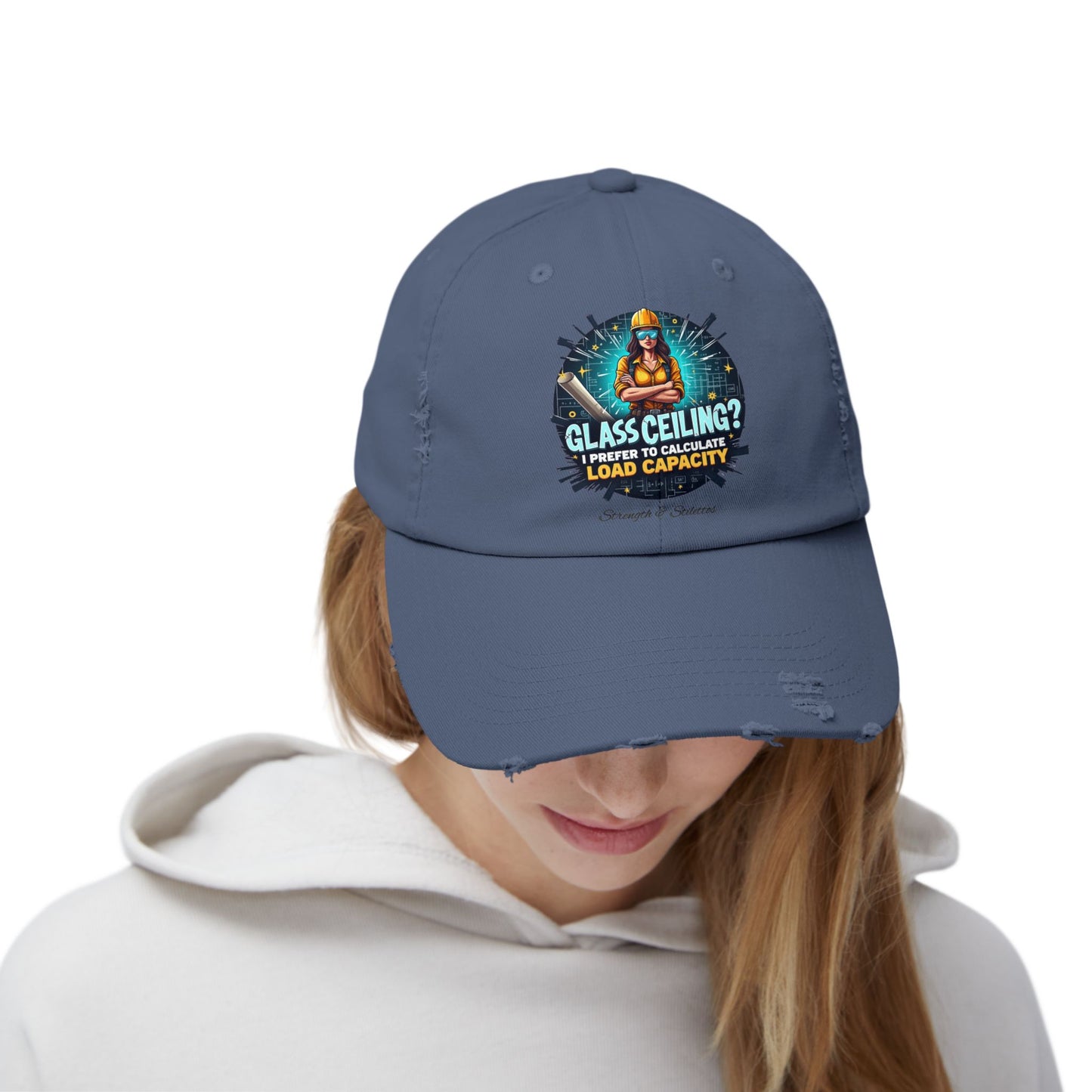 Glass Ceiling? I Prefer to Calculate Load Capacity Cap | Structural Engineer Hat