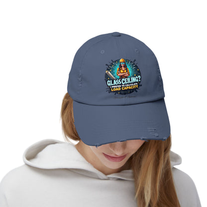 Glass Ceiling? I Prefer to Calculate Load Capacity Cap | Structural Engineer Hat