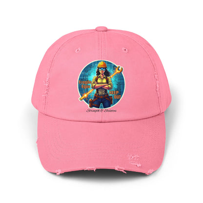 Female Mechanic Wrench Graphic Cap