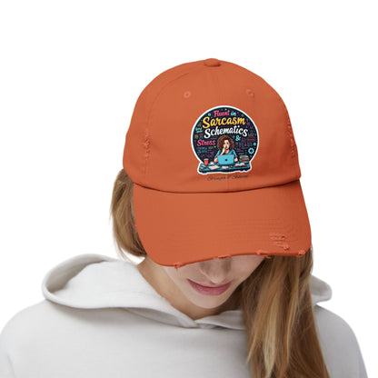 Fluent in Sarcasm Schematics and Stress Cap