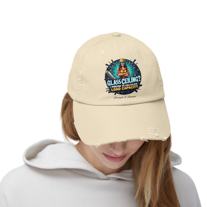 Glass Ceiling? I Prefer to Calculate Load Capacity Cap | Structural Engineer Hat