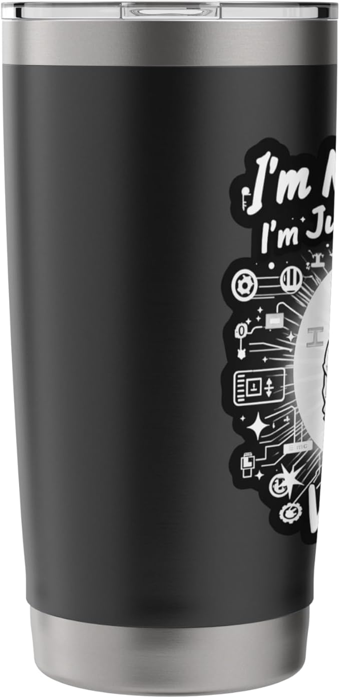 I'm Not Arguing I'm Just Explaining Why I'm Right With Math Stainless Steel Insulated Tumbler