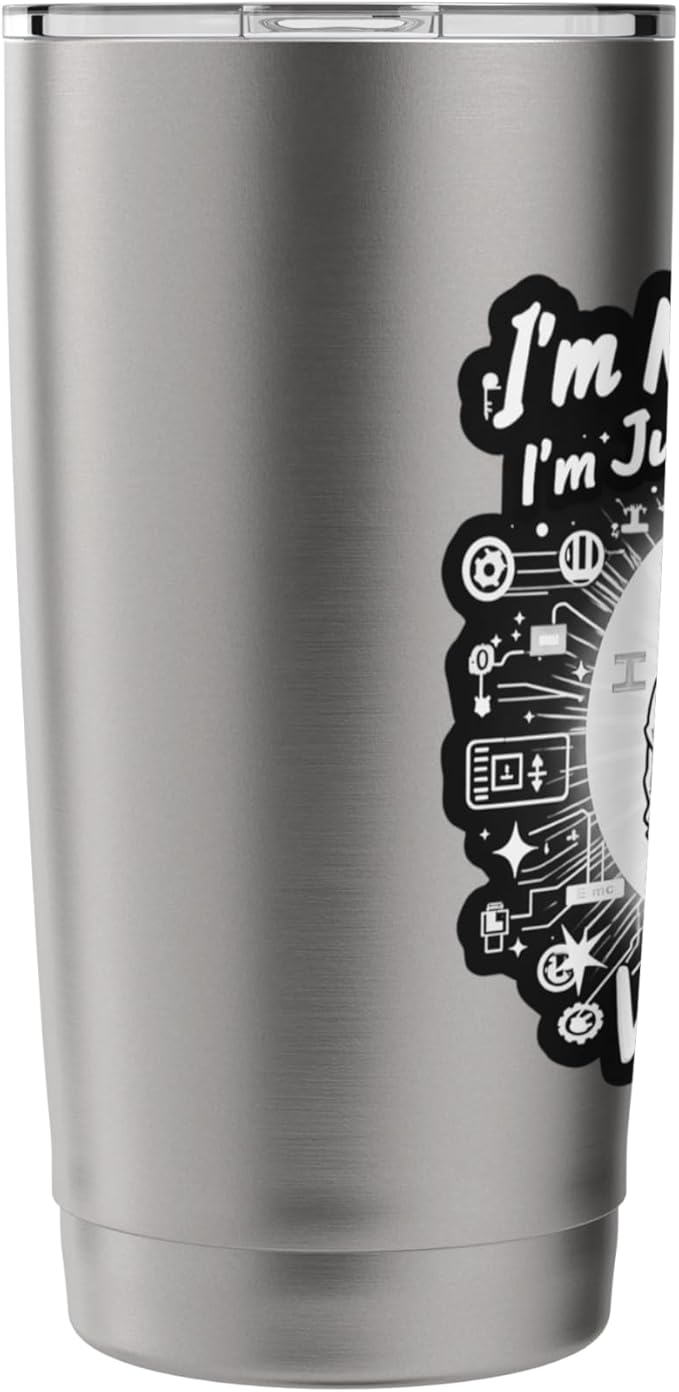 I'm Not Arguing I'm Just Explaining Why I'm Right With Math Stainless Steel Insulated Tumbler