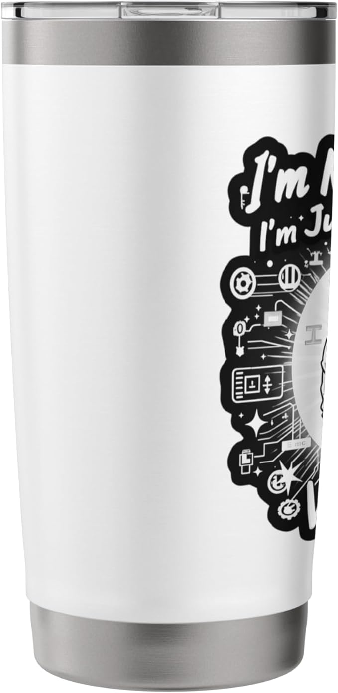 I'm Not Arguing I'm Just Explaining Why I'm Right With Math Stainless Steel Insulated Tumbler