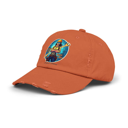 Female Mechanic Wrench Graphic Cap