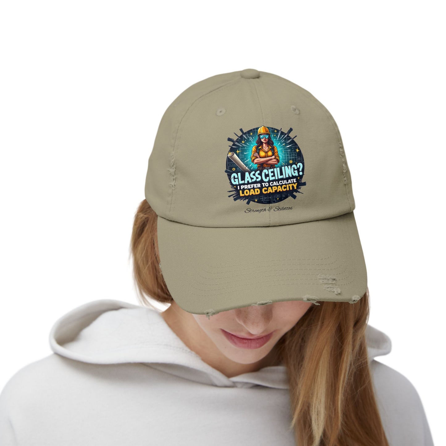 Glass Ceiling? I Prefer to Calculate Load Capacity Cap | Structural Engineer Hat