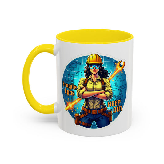 Fragile Egos Keep Out Mug