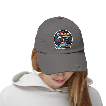 Fluent in Sarcasm Schematics and Stress Cap