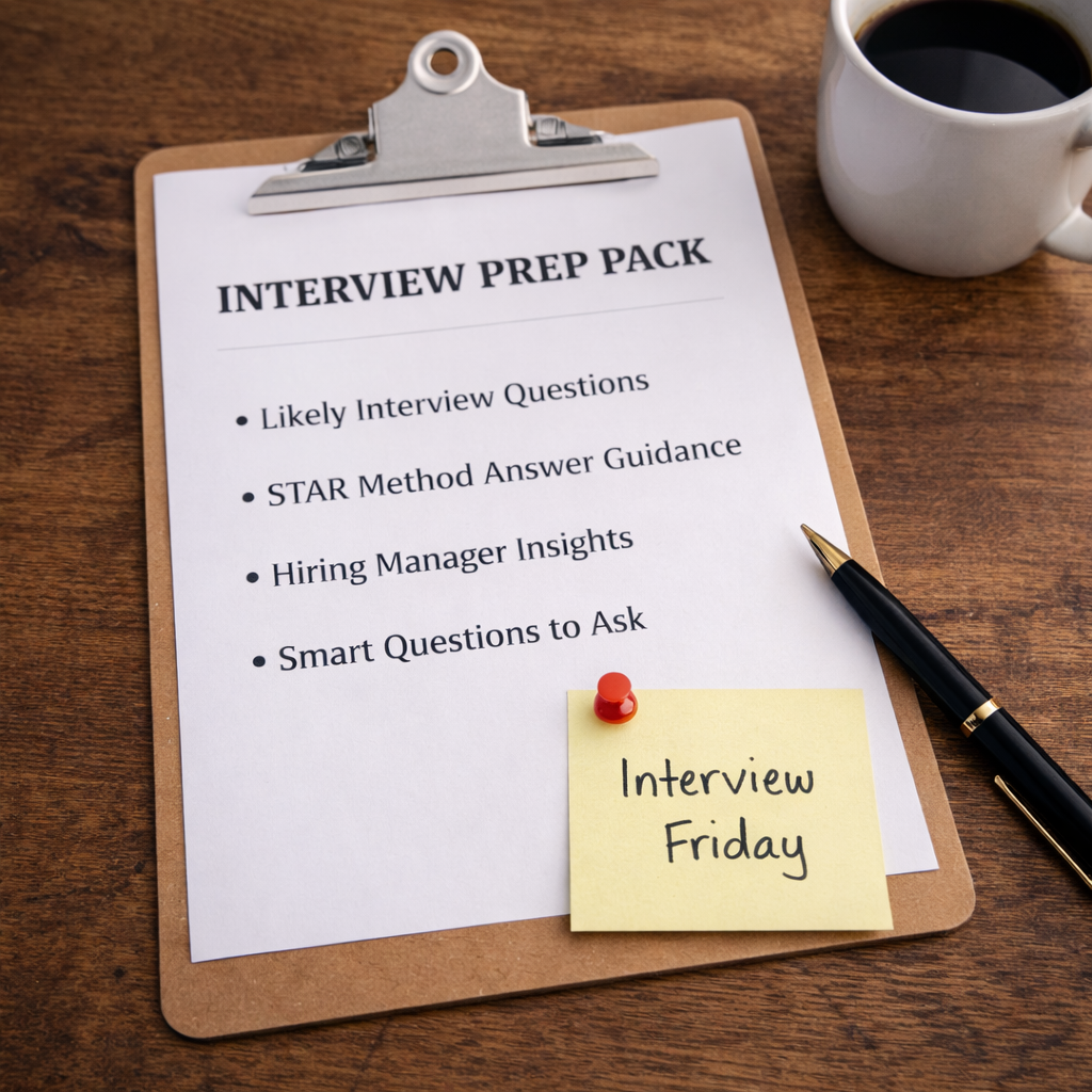 Interview Prep Pack