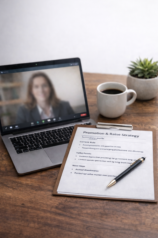 1:1 Promotion & Raise Strategy Session