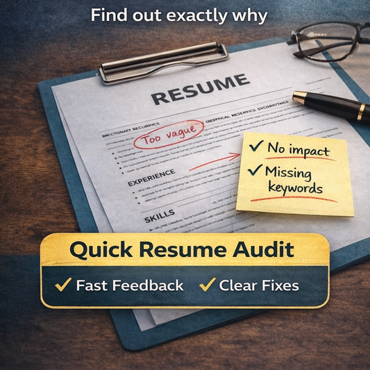 Resume Quick Audit