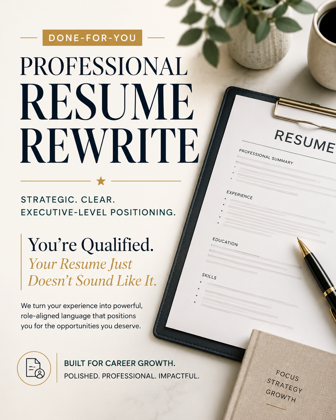Done-For-You Professional Resume Rewrite