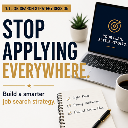 1:1 Job Search Strategy Session