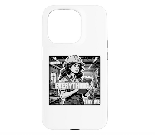She’s Not Just on the Call She’s Running It Phone Case