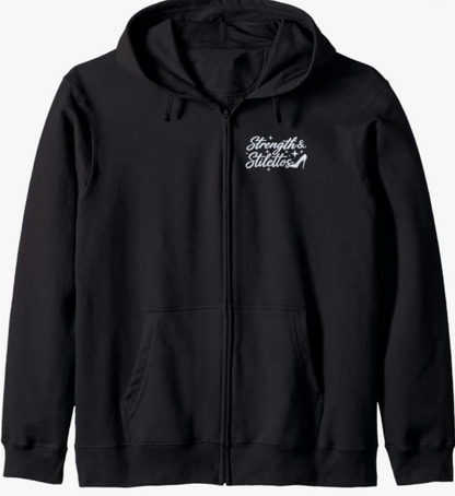 Grit and Grime But Not Stopping This Time Zip Hoodie