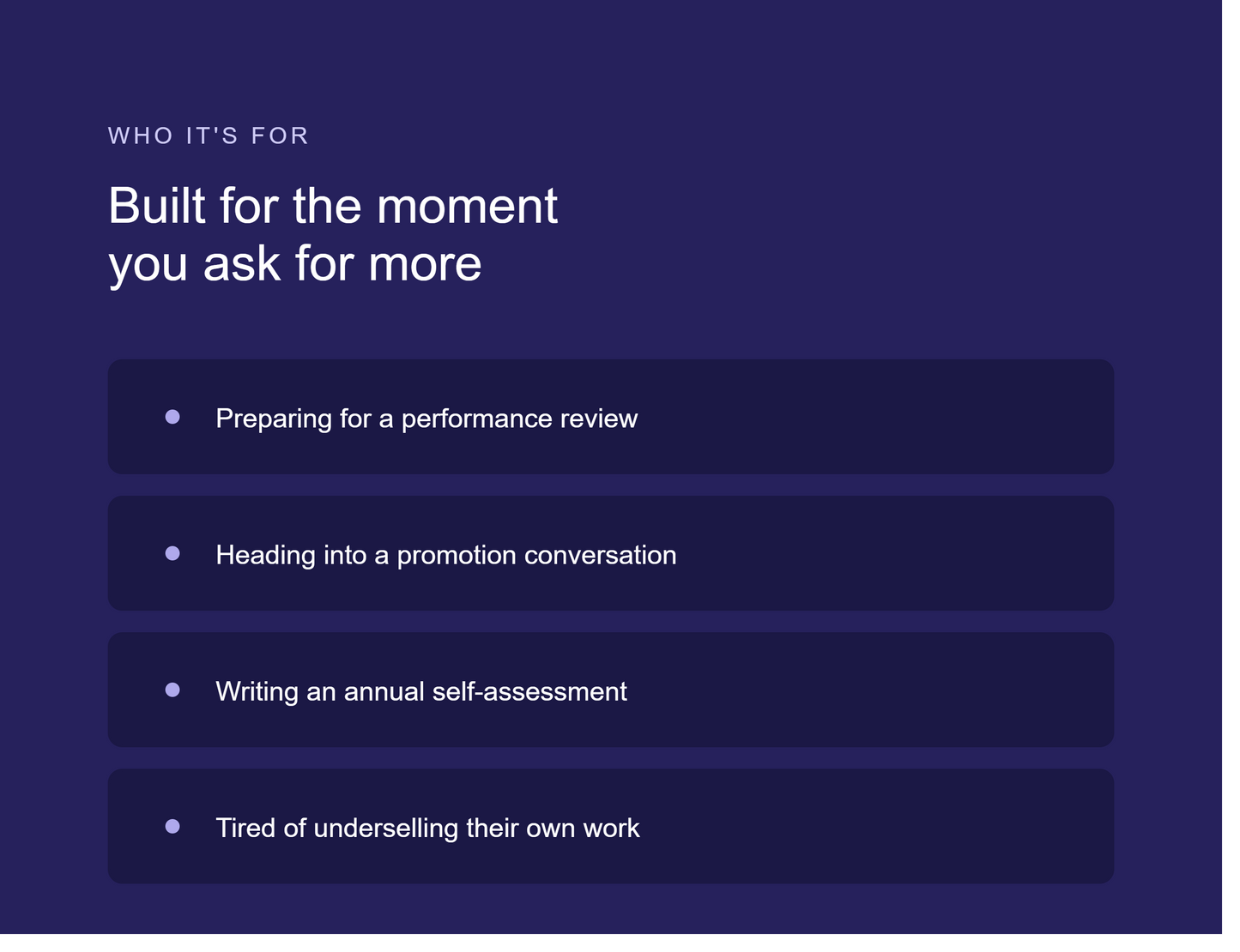 Get That Promotion Worksheet