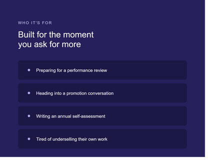 Get That Promotion Worksheet